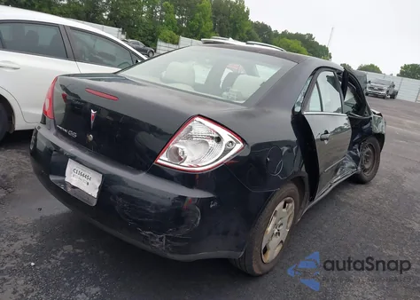 2007 Pontiac G6 Value Leader z USA, uszkodzony, nr VIN 1G2ZF58B274191212